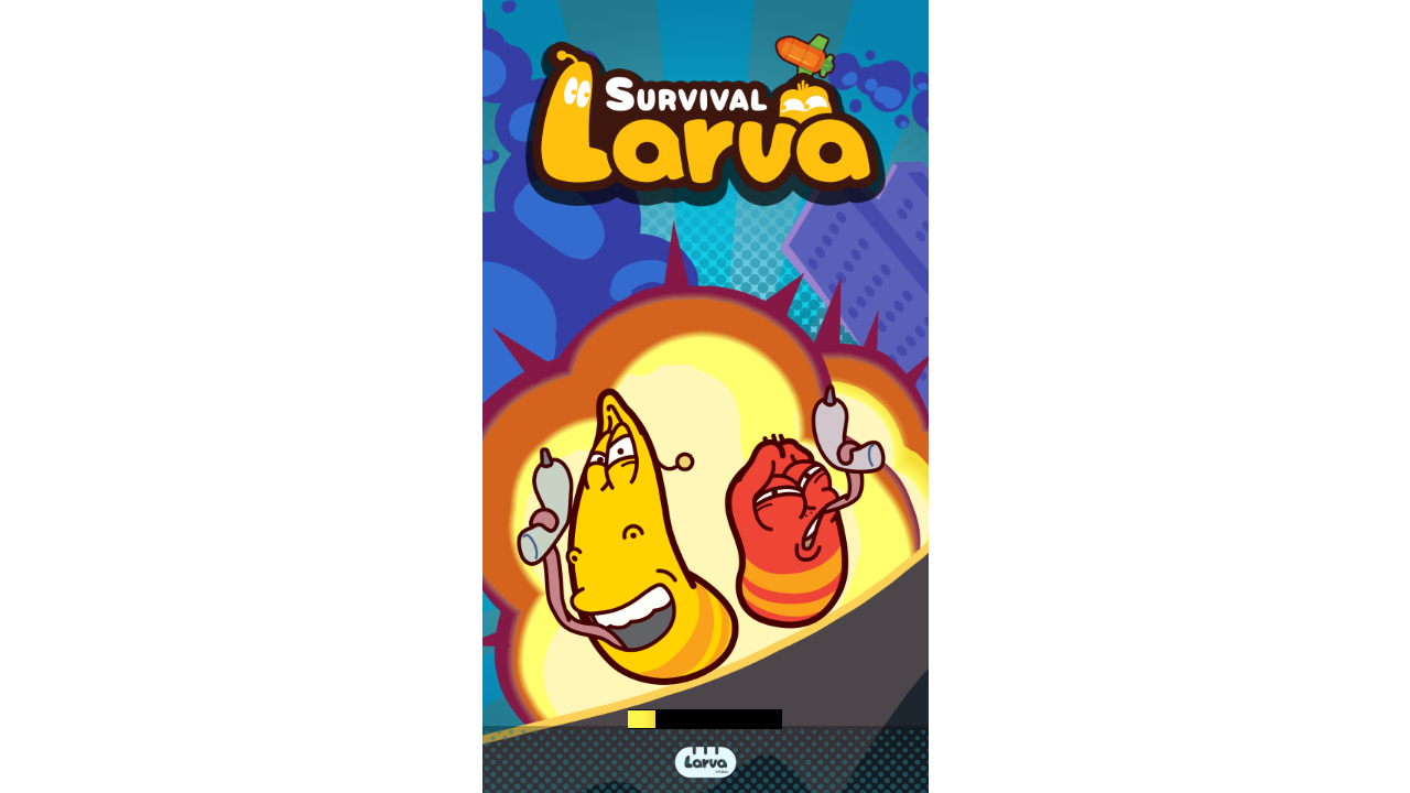 LARVA Survivalのゲーム画面