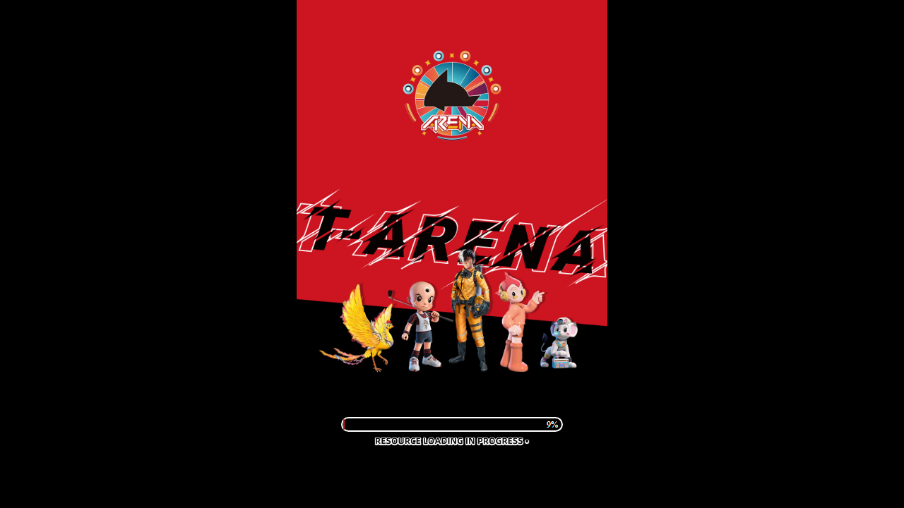 TCOM Arenaのゲーム画面